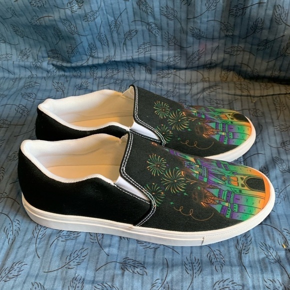 Bibbidi Bobbidi Bling dark princess castle ultimate slip ons womens 9 - Picture 5 of 5